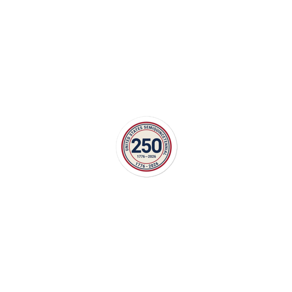 250 anniversary Stickers